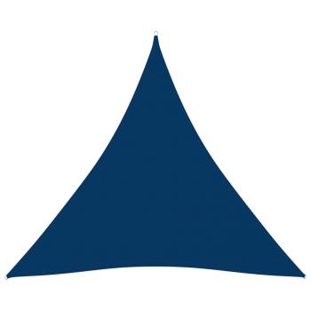 Sonnensegel Oxford-Gewebe Dreieckig 5x6x6 m Blau