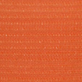 Sonnensegel 160 g/m² Orange 2x2 m HDPE