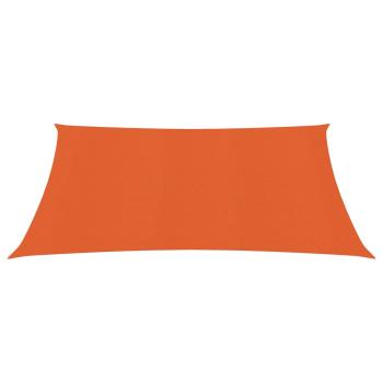 Sonnensegel 160 g/m² Orange 2x2 m HDPE