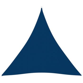 ARDEBO.de - Sonnensegel Oxford-Gewebe Dreieckig 5x7x7 m Blau