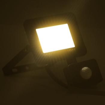 LED-Fluter mit Sensor 20 W Warmweiß
