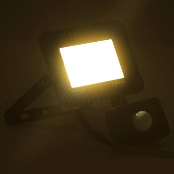 LED-Fluter mit Sensor 20 W Warmweiß