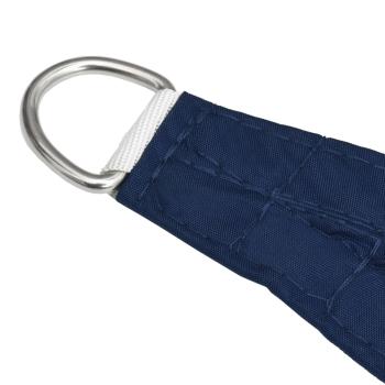 Sonnensegel Oxford-Gewebe Dreieckig 4x5x6,4 m Blau