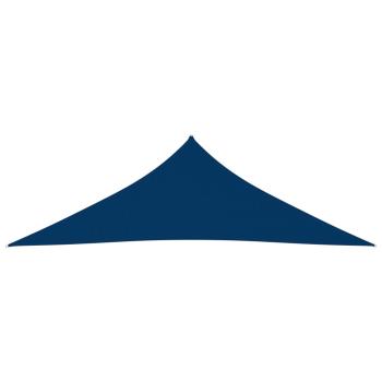 Sonnensegel Oxford-Gewebe Dreieckig 3,5x3,5x4,9 m Blau