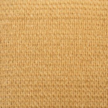 Sonnensegel 160 g/m² Quadratisch Sandfarbe 6x6 m HDPE
