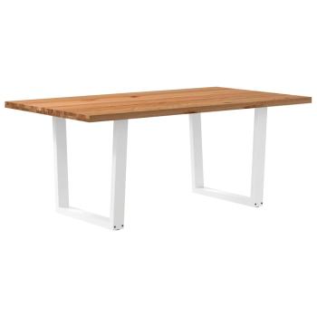 ARDEBO.de - Esstisch mit Baumkanten 180x100x74 cm Massivholz Eiche