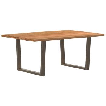 ARDEBO.de - Esstisch 180x120x74 cm Massivholz Eiche Rechteckig