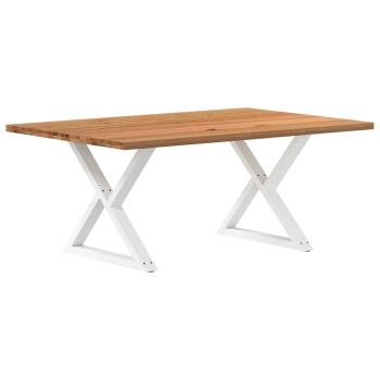 Esstisch Hellbraun 180x120x74 cm Massivholz Eiche Rechteckig