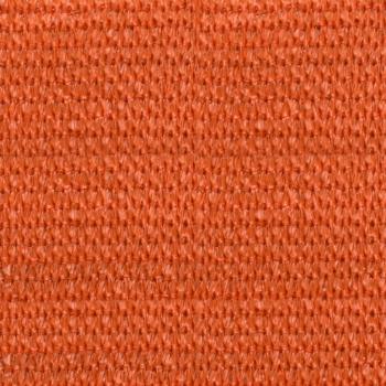 Sonnensegel 160 g/m² Quadratisch Orange 7x7 m HDPE