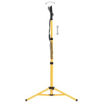 LED-Fluter mit Stativ 2x50 W Kaltweiß