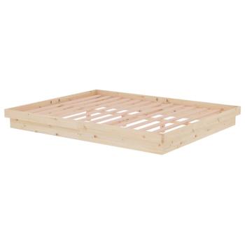 Massivholzbett ohne Matratze 160x200 cm