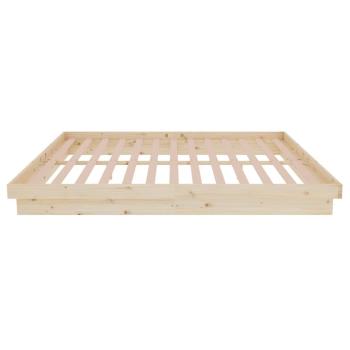 Massivholzbett ohne Matratze 160x200 cm