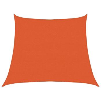 Sonnensegel 160 g/m² Trapezform Orange 3/4x3 m HDPE