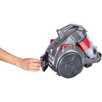 Fakir trend BL 240 Beutelloser Bodenstaubsauger, 700W, HEPA-Filter, Cyclone Technologie, anthrazit/rot
