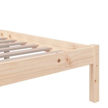 Massivholzbett ohne Matratze 120x200 cm