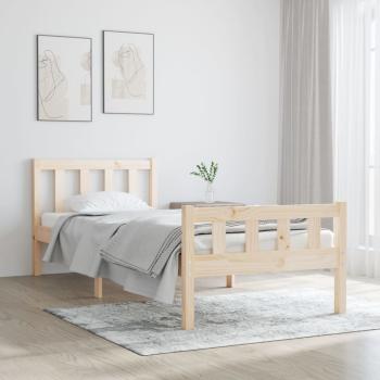 ARDEBO.de - Massivholzbett 90x190 cm