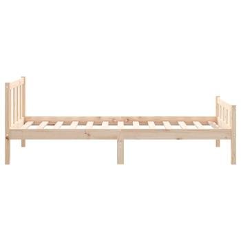 Massivholzbett 90x190 cm