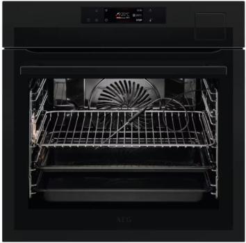 ARDEBO.de AEG BSE798380T A++ 9000 Steam Pro Dampfbackofen, 59,5 cm breit, 70 L, mit Sous Vide, WLAN, Kochassistent, Touch Control, Grillfunktion, mattschwarz