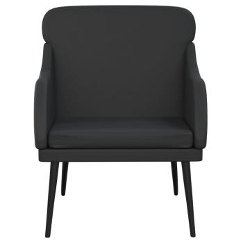 Sessel Schwarz 63x76x80 cm Kunstleder