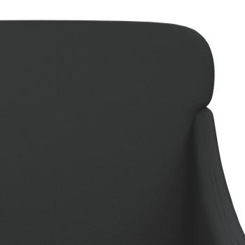 Sessel Schwarz 63x76x80 cm Kunstleder