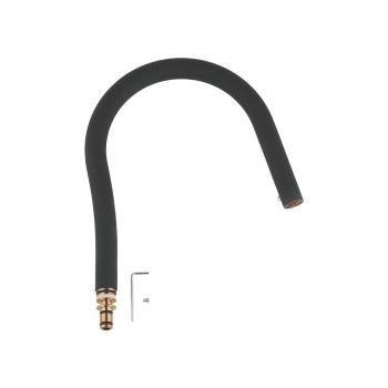 ARDEBO.de GROHE GrohFlexx Brauseschlauch, für Concetto Küchenarmaturen, soft schwarz (46968KK0)