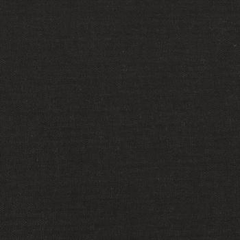 Relaxsessel mit Hocker Schwarz Stoff