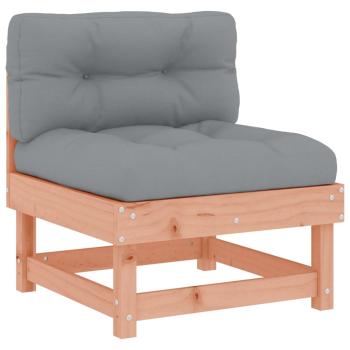 6-tlg. Garten-Lounge-Set mit Kissen Massivholz Douglasie