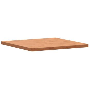Tischplatte 90x90x4 cm Quadratisch Massivholz Buche