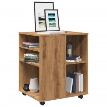 ARDEBO.de - Rollschrank Artisan-Eiche 60x53x72 cm Holzwerkstoff