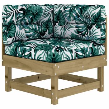 8-tlg. Garten-Lounge-Set mit Kissen Imprägniertes Kiefernholz