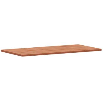 Tischplatte 100x50x1,5 cm Rechteckig Massivholz Buche