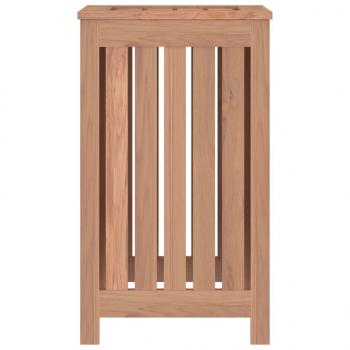 Wäschebehälter 35x25x60 cm Massivholz Teak