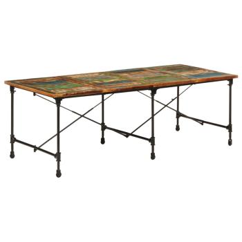 Esstisch 220x90x77 cm Altholz Massiv