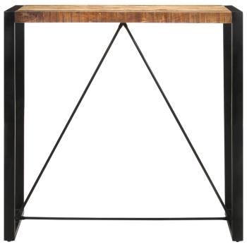 ARDEBO.de - Bartisch 110x55x110 cm Massives Raues Mangoholz