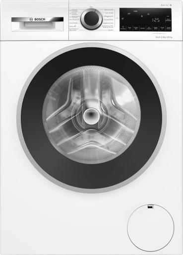 ARDEBO.de Bosch WNG24442 Serie 6 9/6 kg Waschtrockner, 1400 U/Min, 60 cm breit, Fleckenautomatik, AquaStop, Nachlegefunktion, weiß/schwarz