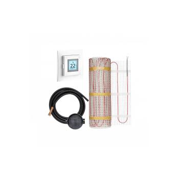 ARDEBO.de Dimplex DCF160S-810W-SET Dünnbett-Heizmatten COMFORT FLOOR, 810W, 5,1m, mit Thermostat DTB 2R