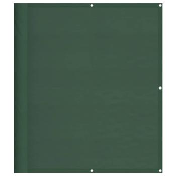 Balkon-Sichtschutz Dunkelgrün 120x1000cm 100 % Polyester-Oxford