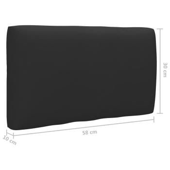 2-Sitzer-Palettensofa mit Kissen Imprägniertes Kiefernholz