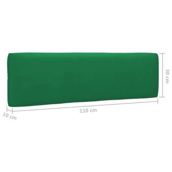 6-tlg. Paletten-Lounge-Set mit Kissen Imprägniertes Kiefernholz