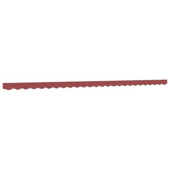 Markisenvolant Burgunderrot 6 m