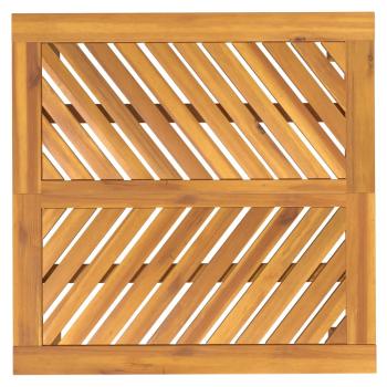 Garten-Esstisch 90x90x74 cm Massivholz Akazie