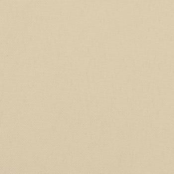 Palettenkissen Beige 60x40x12 cm Stoff