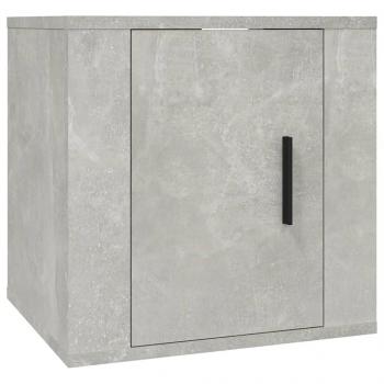 6-tlg. TV-Schrank-Set Betongrau Holzwerkstoff