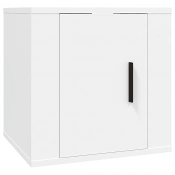 7-tlg. TV-Schrank-Set Weiß Holzwerkstoff
