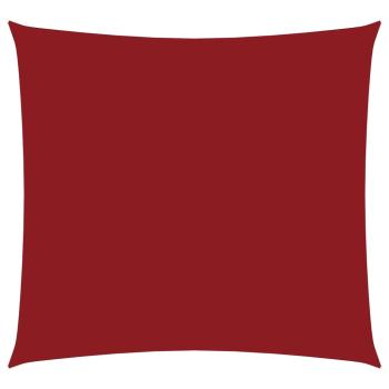 Sonnensegel Oxford-Gewebe Quadratisch 3x3 m Rot