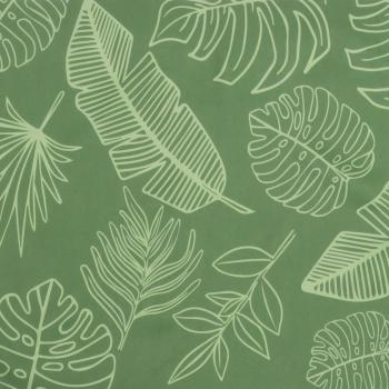 Palettenkissen Blattmuster 60x40x12 cm Stoff