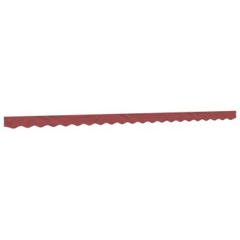 Markisenvolant Burgunderrot 5 m
