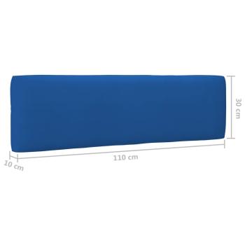 6-tlg. Paletten-Lounge-Set mit Kissen Imprägniertes Kiefernholz