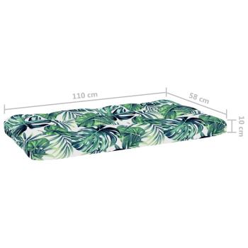 6-tlg. Paletten-Lounge-Set mit Kissen Imprägniertes Kiefernholz