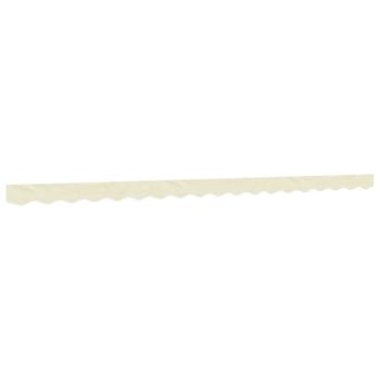Markisenvolant Creme Gestreift 4,5 m